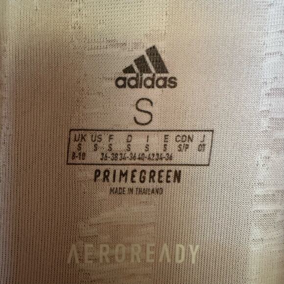 Adidas Tennis Dress All-In-One White Primegreen Athletic Performance Small NWT - Picture 7 of 8